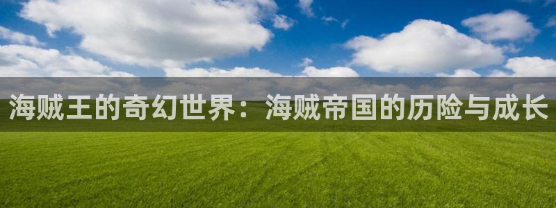 最新里番动漫大全：海贼王的奇幻世界：海贼帝国的历险与成长
